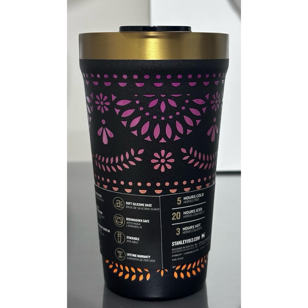 SET OF 2- Stanley 16oz Everyday Tumblers, Día de Los Muertos Collection - Picture 4 of 10